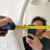 Italian space age mirror