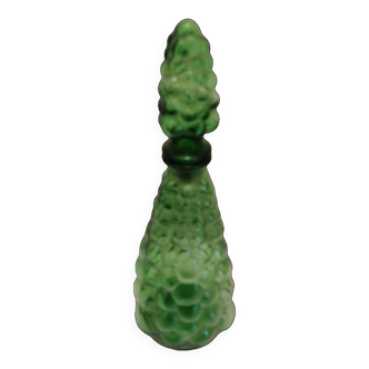 Italian bubbles glass carafe
