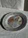 Antique decorative plate IB Quimper with polychrome floral decoration D24