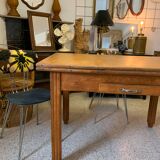 Living table wooden extension vintage