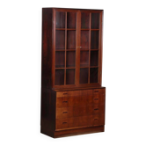 Display cabinet/bookshelf in rosewood by Lyby Mobler, 1960 Reference