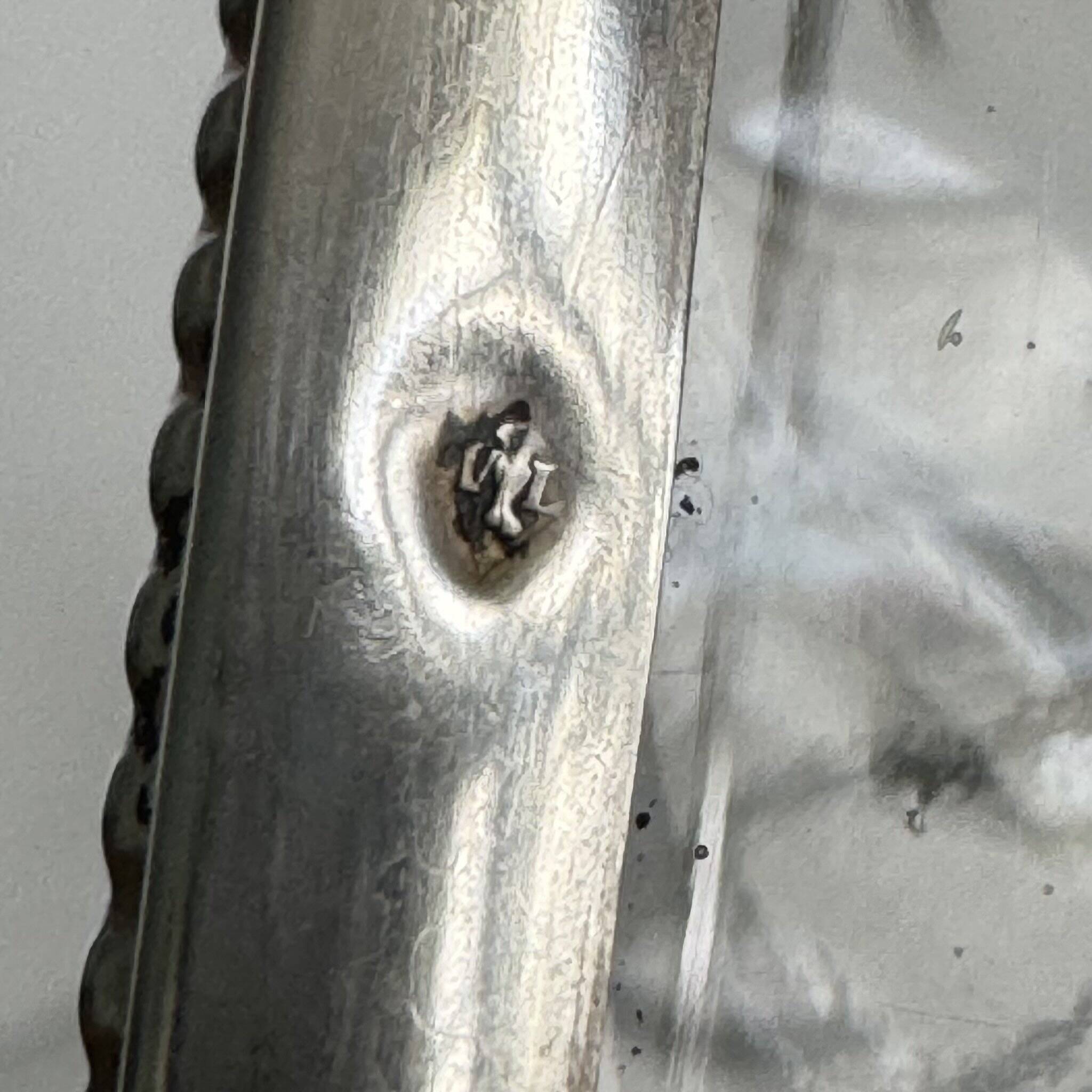 Val Saint Lambert Crystal Fruit Bowl | Silver Rim | Art Deco