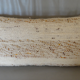 Coussin long laine naturelle 50x20cm