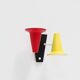 Small Italian Vintage Wall Lamp with Colorful Shades