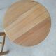 Set of 2 vintage pine stools