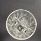 Champagne flutes, cut crystal, bohemian