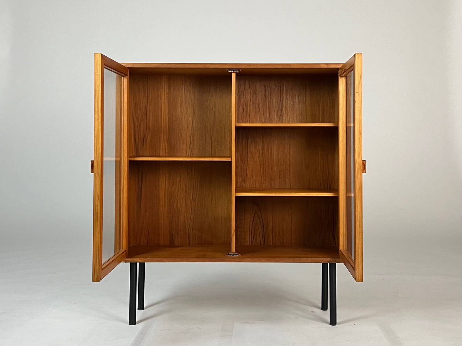 Danish teak display cabinet highboard Kristiansen vintage 60s