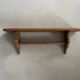 Small pine wall shelf