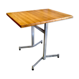 Table bistrot moderniste années 60/70