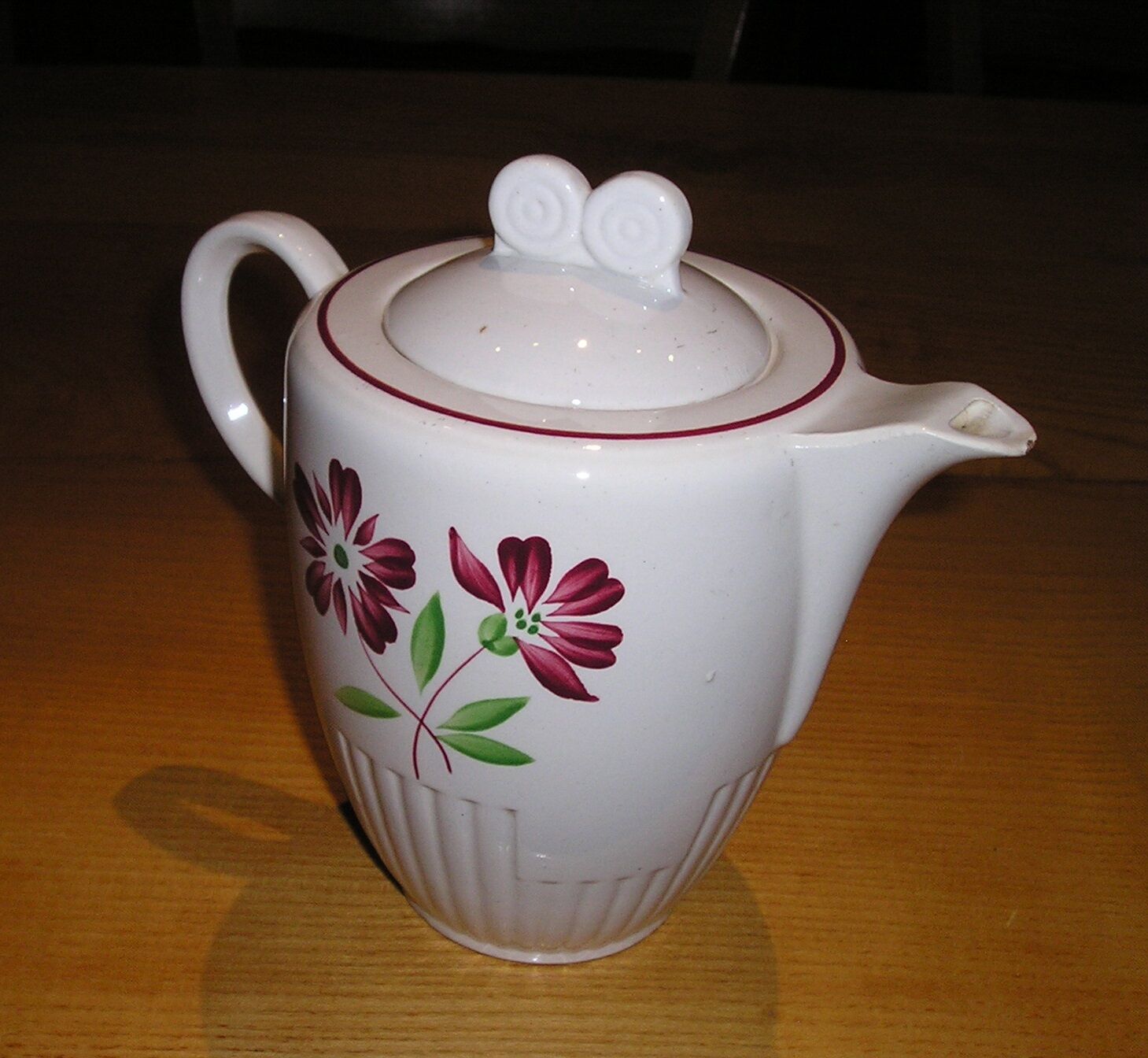 Coffee maker in faience Lunéville model Jacques