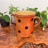 Old pitcher in Savoyard pottery