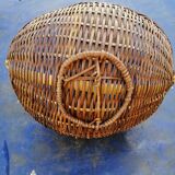 Vintage wicker basket