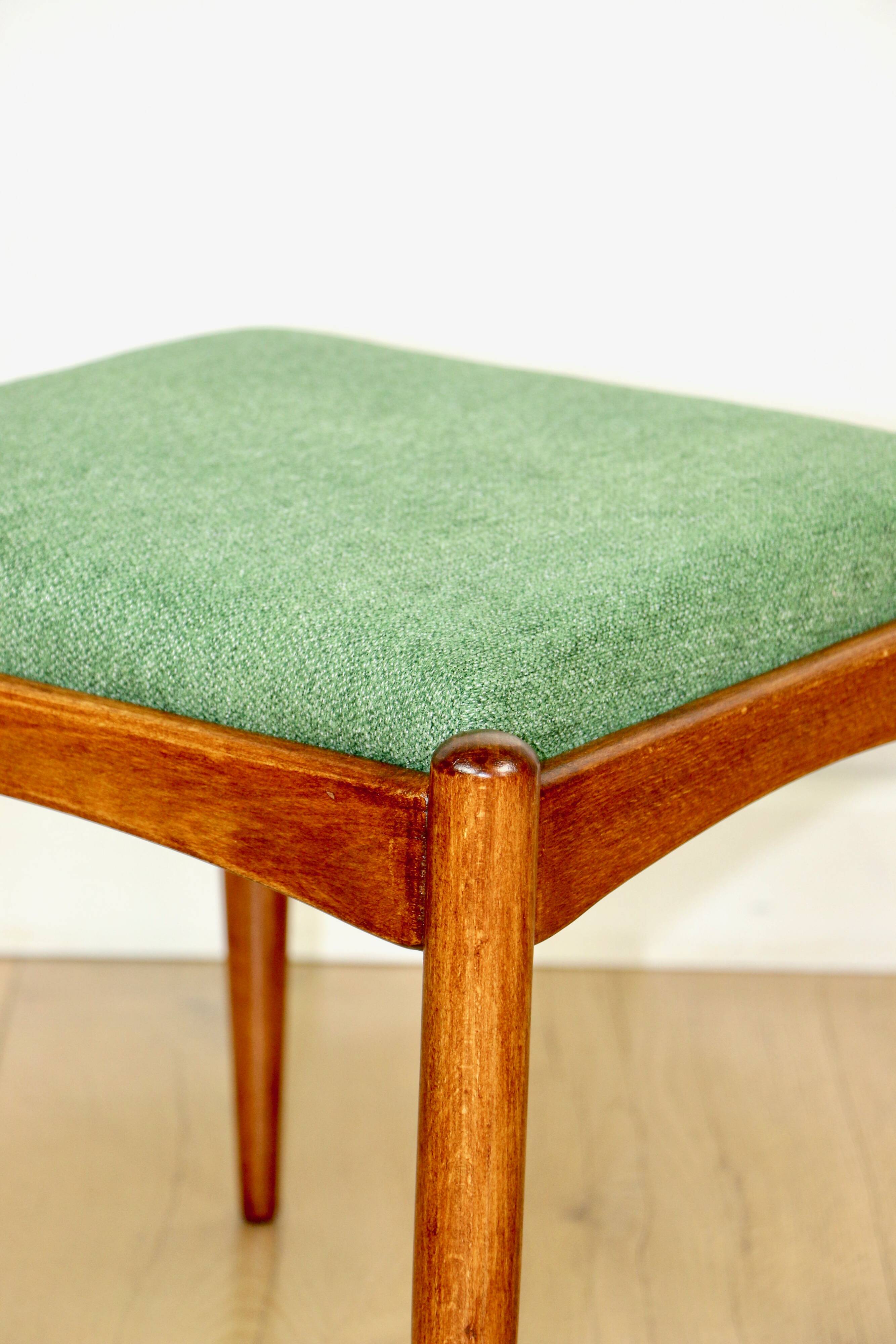 Tabouret Edmund Homa siège vert - tissu structurel