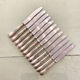 Series of 12 silver metal table knives, Ercuis Goldsmith