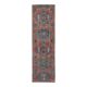 Vintage Turkish Oushak Handmade Cotton Pink Wool Runner 74x260