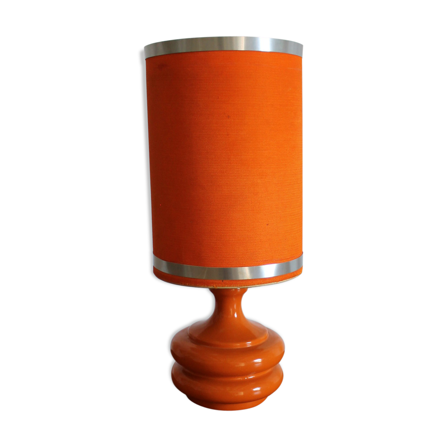 Vintage orange lamp
