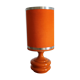 Lampe orange vintage