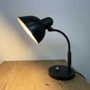 Lampe de table industrielle noire de Siemens, années 1930