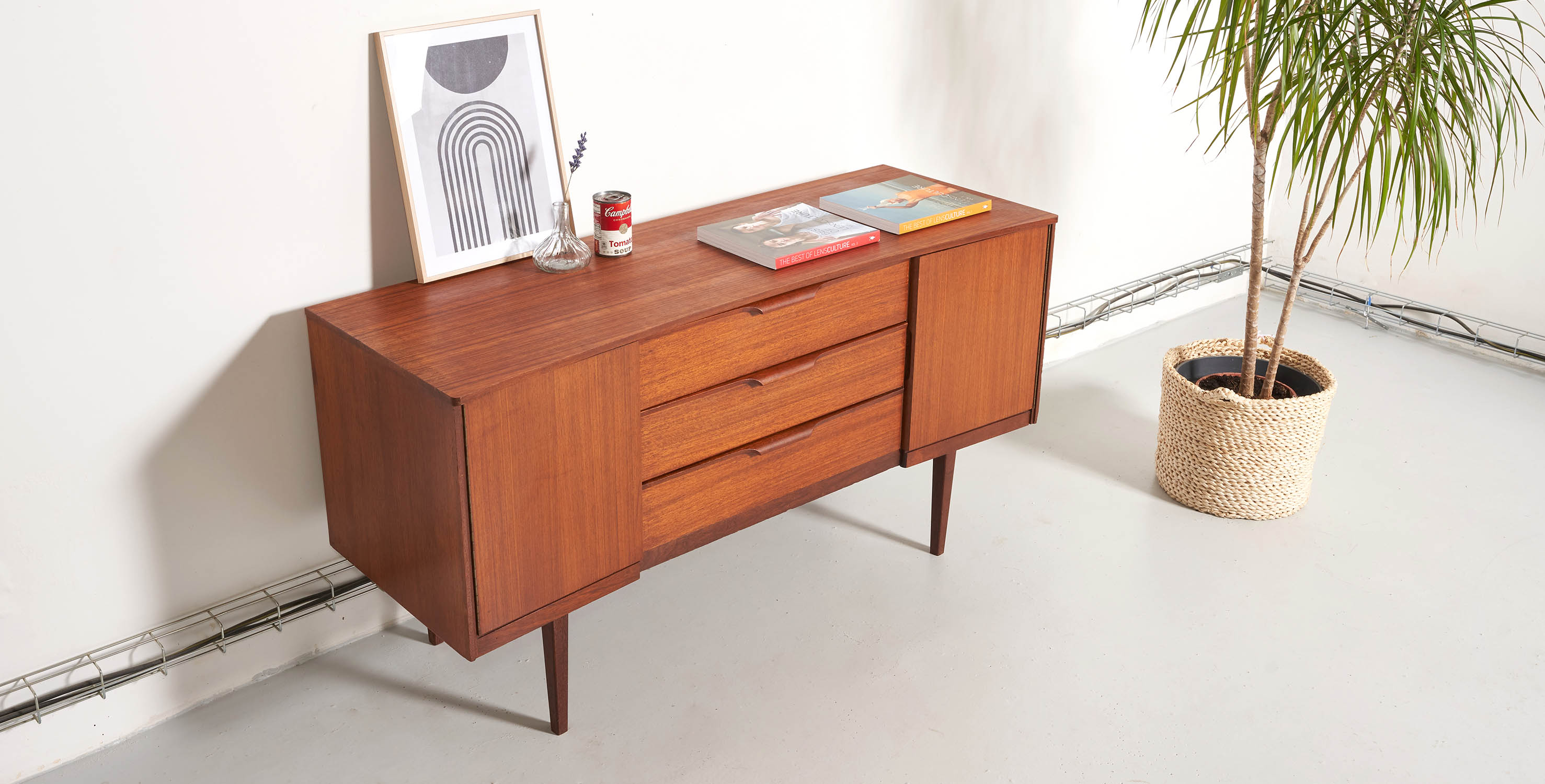 Vintage Austinsuite sideboard - 131cm