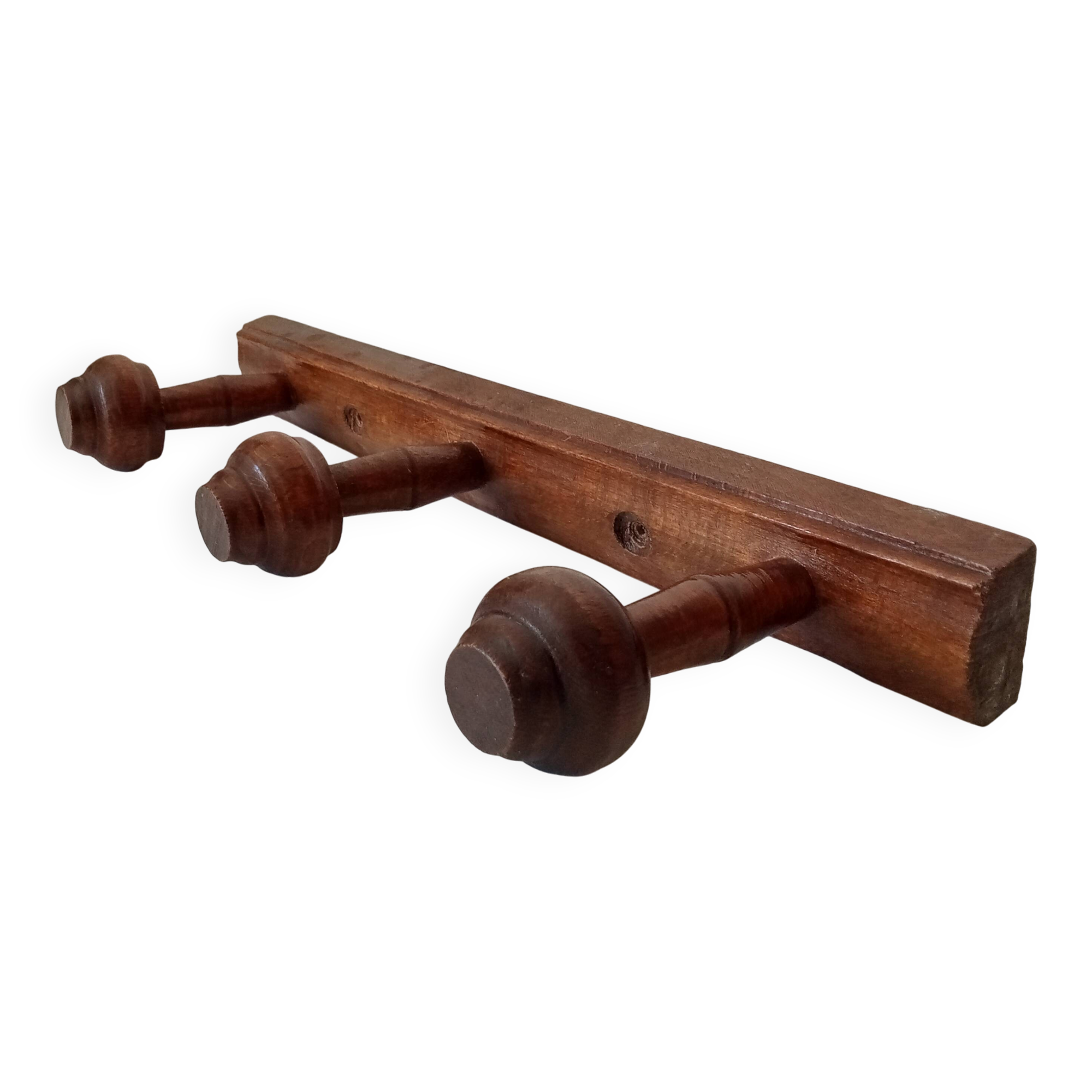 Rustic vintage coat rack