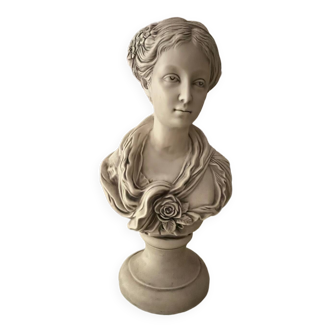 Plaster bust