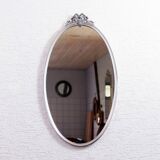 Vintage oval mirror