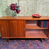 Mid century retro vintage teak bookcase 1960