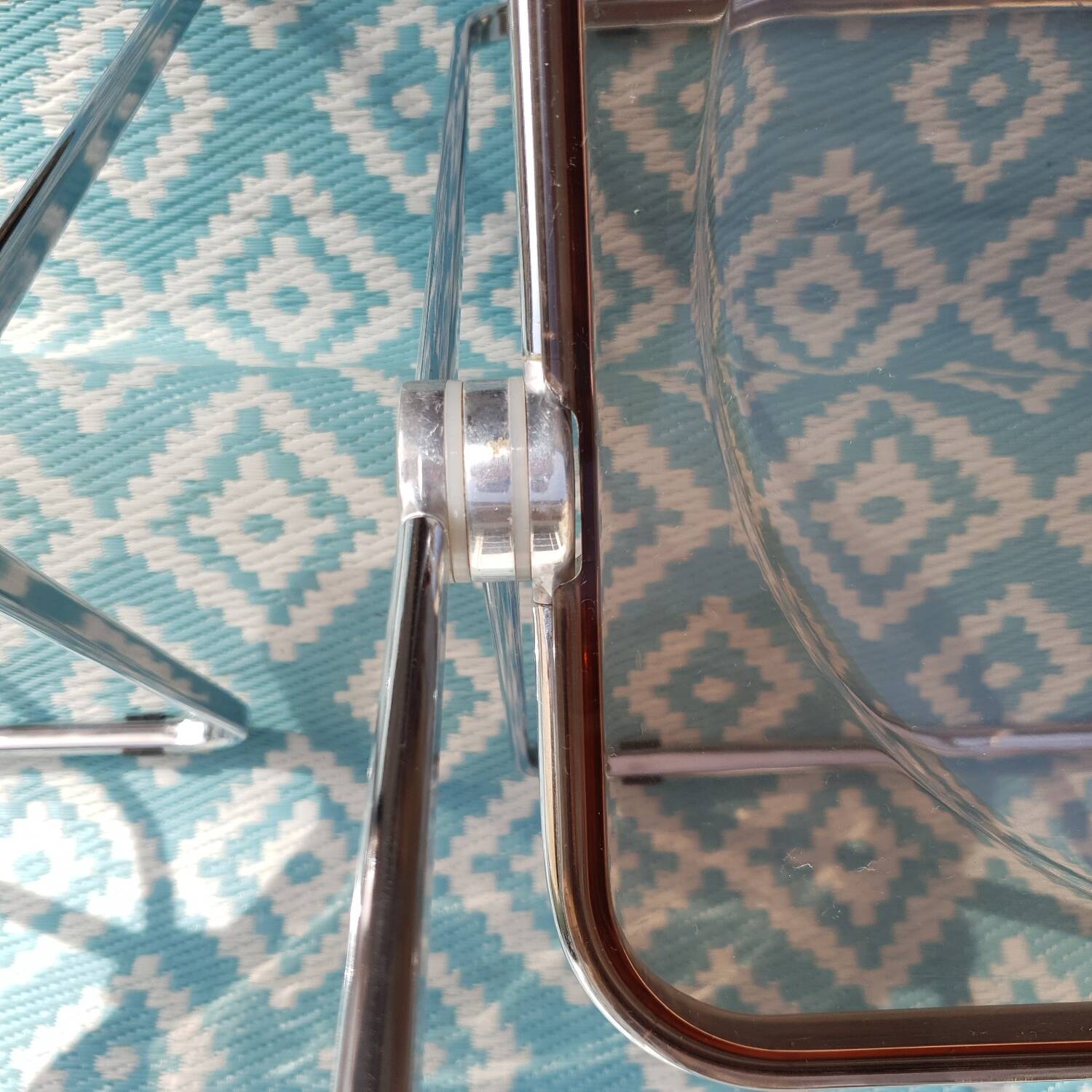 2 Folding chairs by Giancarlo Piretti for Castelli, Italy