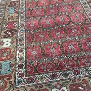 Old persian rug kurdish hallway  120 x 388 cm