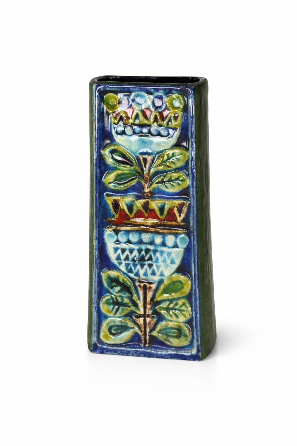 Fat Lava vase in ceramic Schramberg – Germany, 1960s