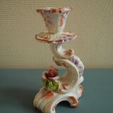 ceramic candlestick chandelier Italy vintage decor candleholder