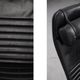 Mid-Century Rare Black Leather Scandinavian Armchair by Ire Möbel, 1970s, Set of 2