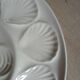 Large antique oyster platter