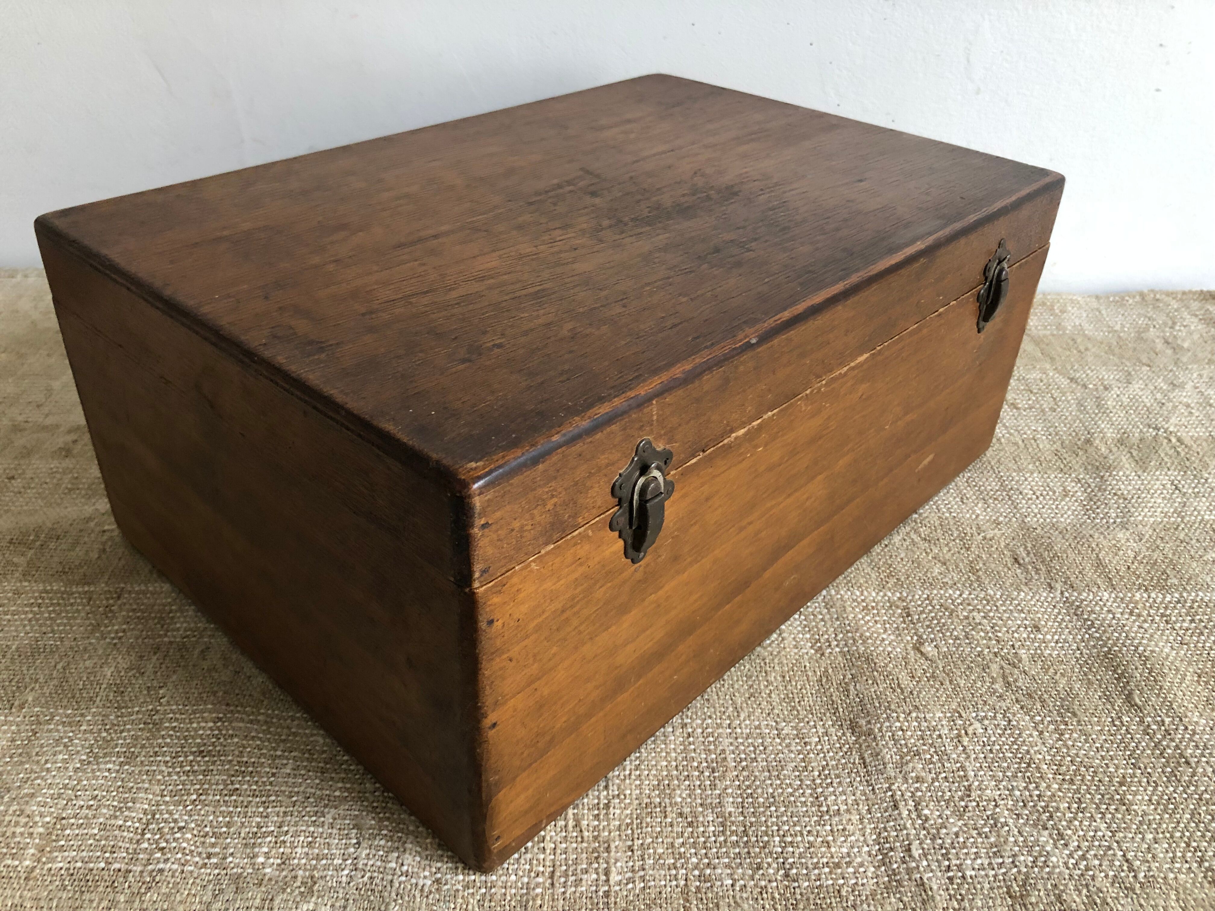 Sewing box with compartments