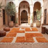 Traditional handmade Berber rug 200x300 cm