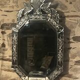 Venetian mirror 19th / 20th century Height 91 x 48.5 x 4 cm