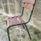 Iron garden chair
