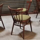Suite of 4 chairs Antonin Suman for Tatra Nabytok 1960