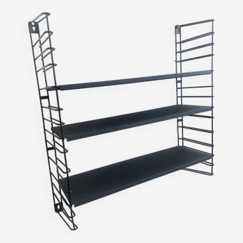 Tomado metal shelf, 2 ladders, 3 shelves, 1960