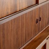 Midcentury Danish desk/bookcase/Secretaire in stunning teak.