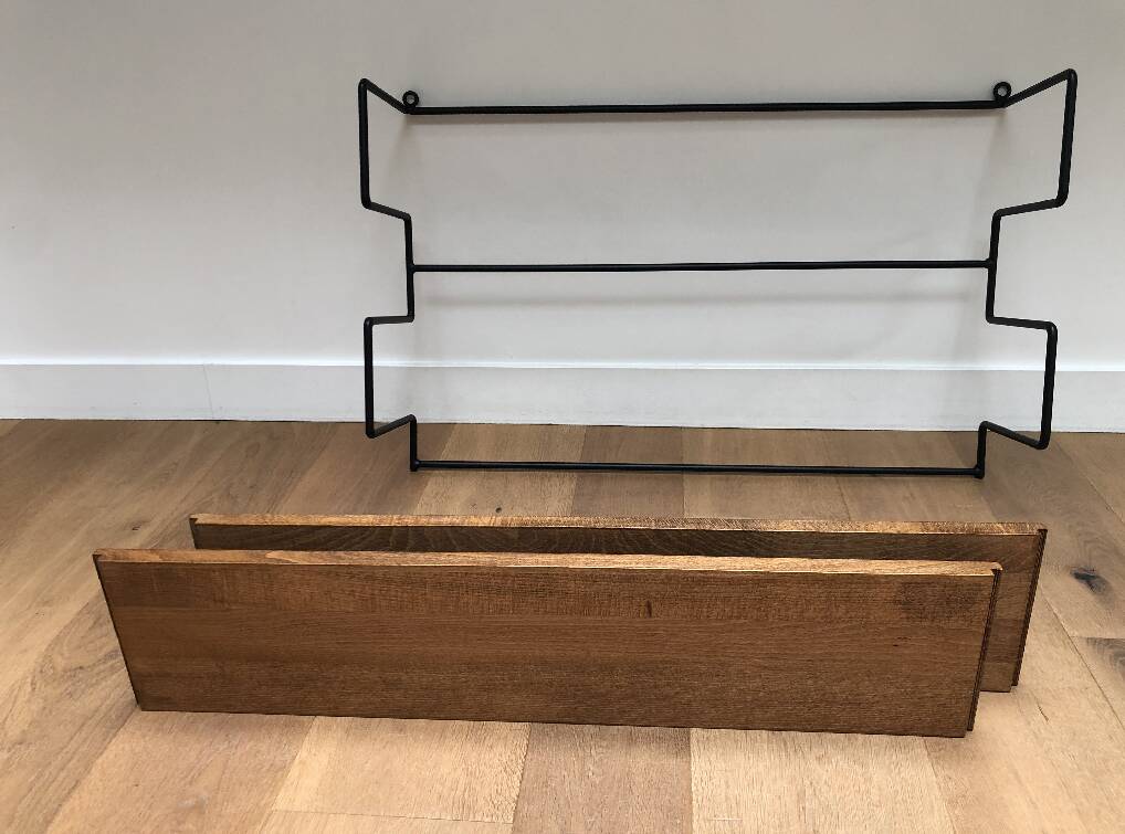 Large vintage wall shelf 1950 - 1960
