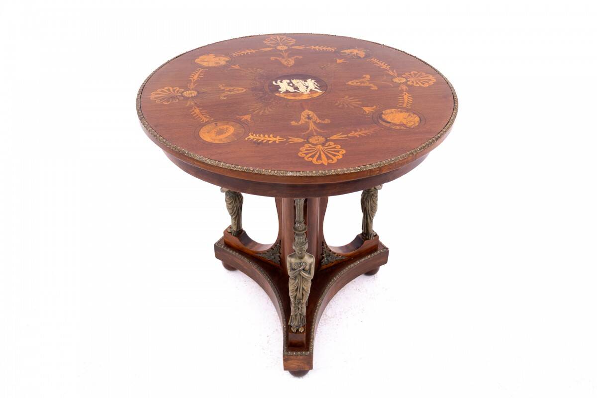 Empire table, France, ca. 1860.