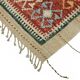 Handwoven Turkish Rustic 257 cm x 303 cm Multicolor Wool Carpet