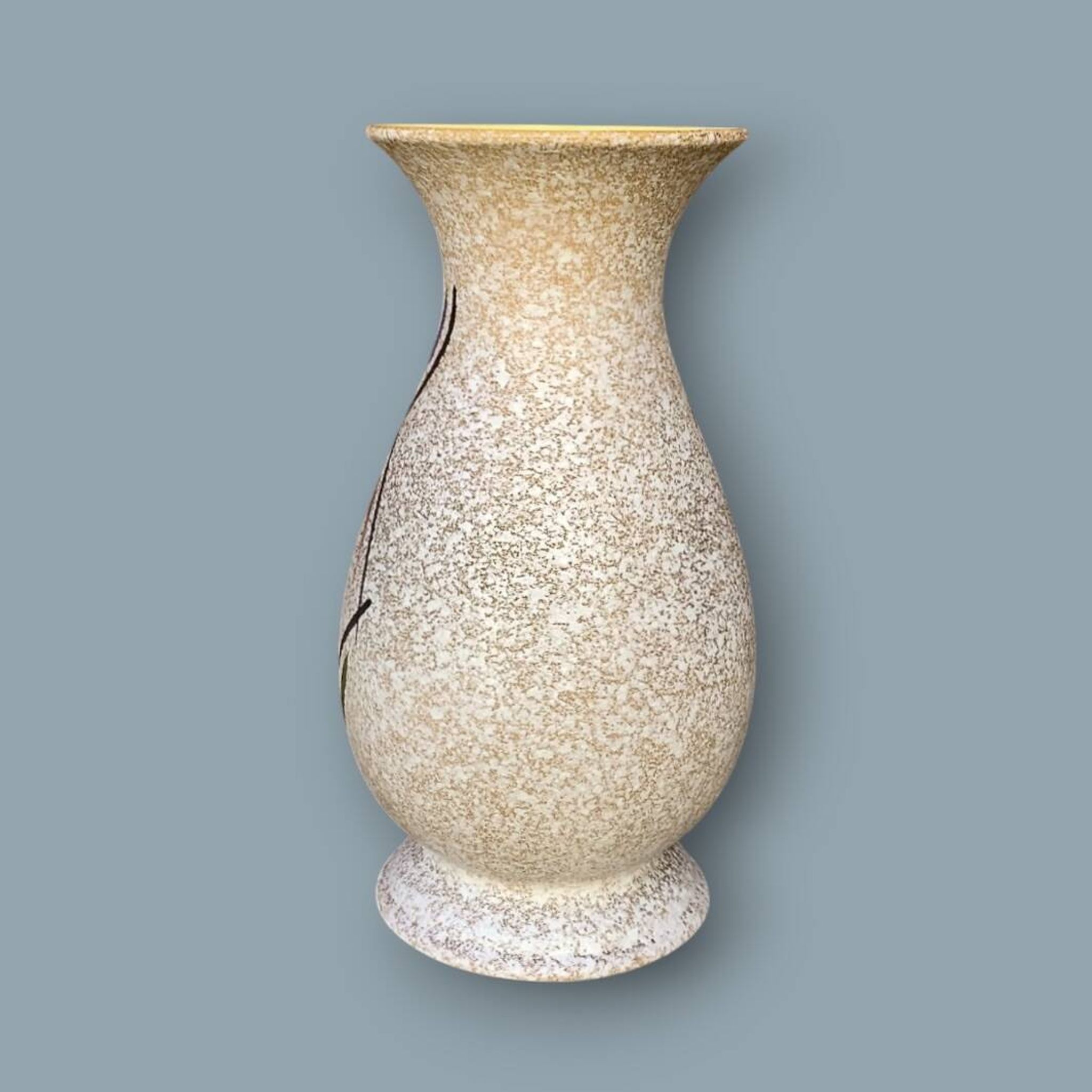 Vase moderniste Scheurich Keramik 215-33 - West Germany