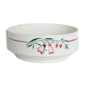 Saint Amand earthenware salad bowl