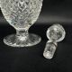 Cut crystal wine decanter, Tommy model from Saint Louis