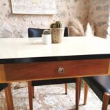 Wood and Formica table, 1950s