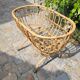 Vintage rattan crib