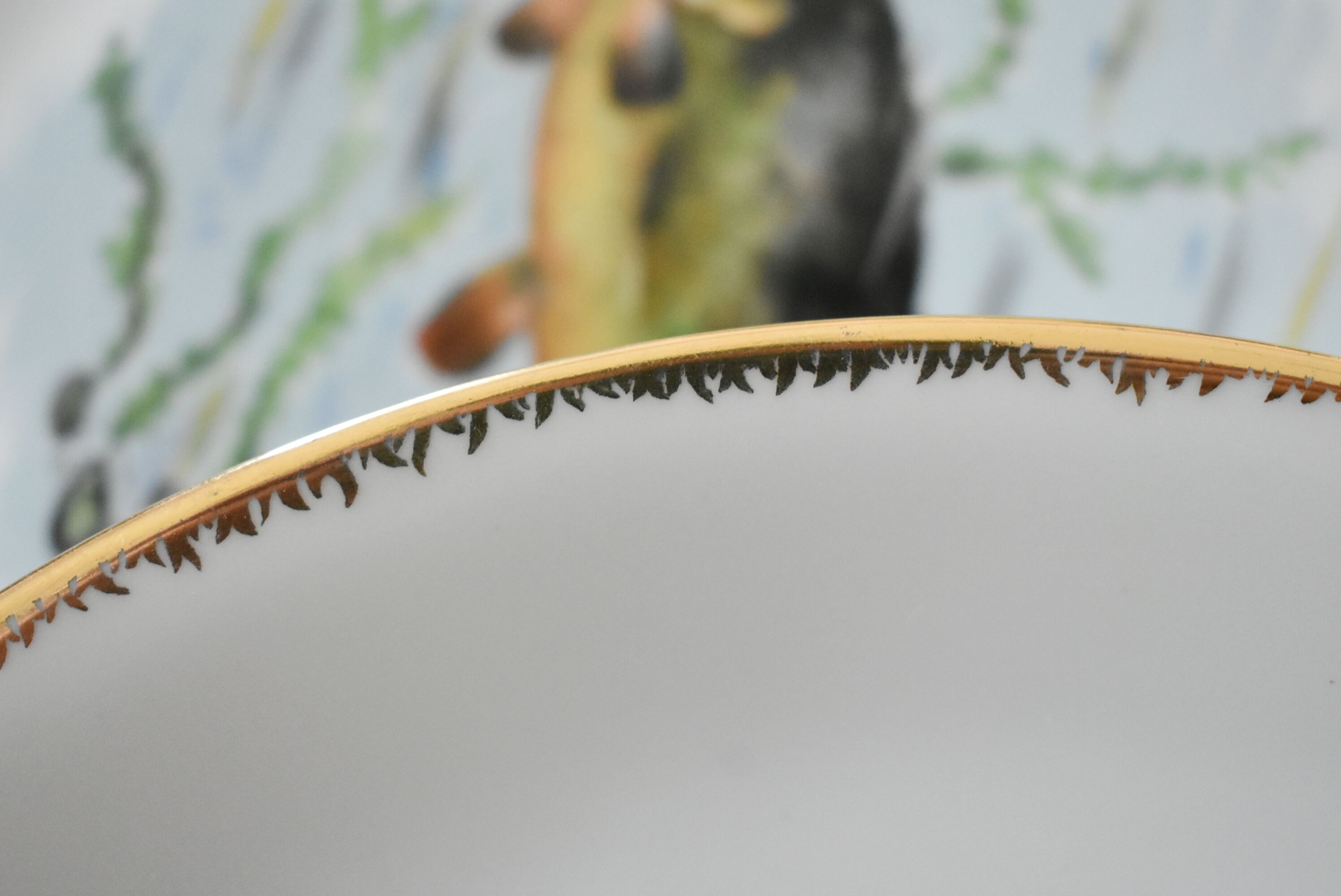 Rare: fish set 11 pieces, Société Française de Porcelaine