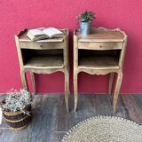 Pair of Louis XV style bedside tables